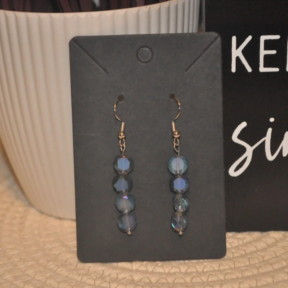 NWT Blue Drop Earrings